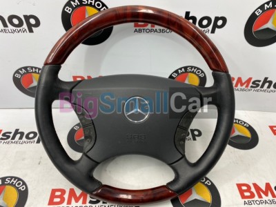 Руль Mercedes S350 2003 W220 112.972 А2204601603 - купить Саратове