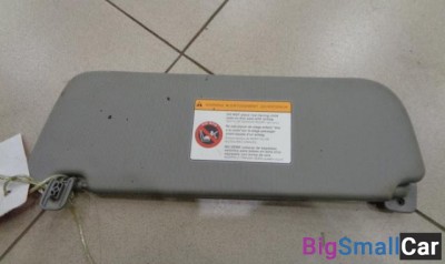 Козырек солнцезащитный (внутри) правый от Chevrolet Rezzo 2004-2008