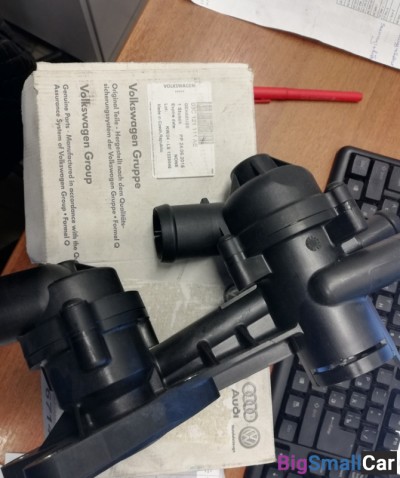 Корпус термостата Jetta