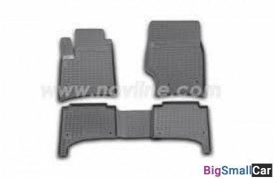 Коврики novline NLC5101212 резиновые бежевые