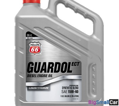 Масло Phillips 66 Guardol ECT Motor Oil (TI, СК4) 15W40 3.785 L