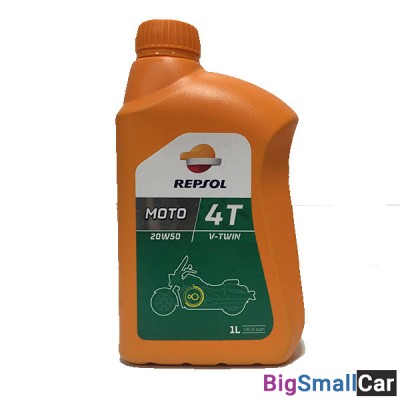 Масло моторное REPSOL MOTO V-TWIN 4T 20W50 1L 6022/R