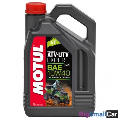 Масло моторное MOTUL 4T ATV-UTV 10W40 4L 105879
