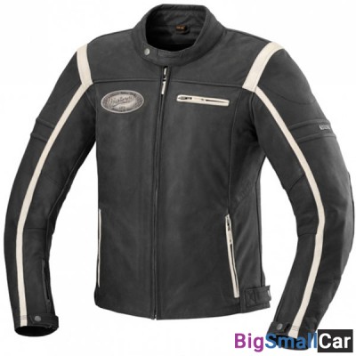 Куртка кожа IXS SHAWN 52 blk/wh X73714-038-52 - купить Саратове