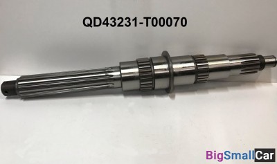 Вторичный вал кпп Hyundai HD170 43231T00070 - купить Саратове