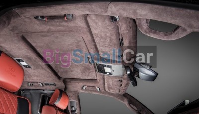 Перетяжка салона Volkswagen Golf Sportsvan кожей и алькантарой